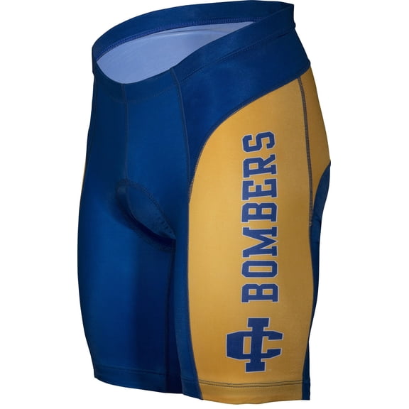 NCAA Men's Adrenaline Promotions Ithaca Bombers Cycling Shorts - M: 32-34" waist