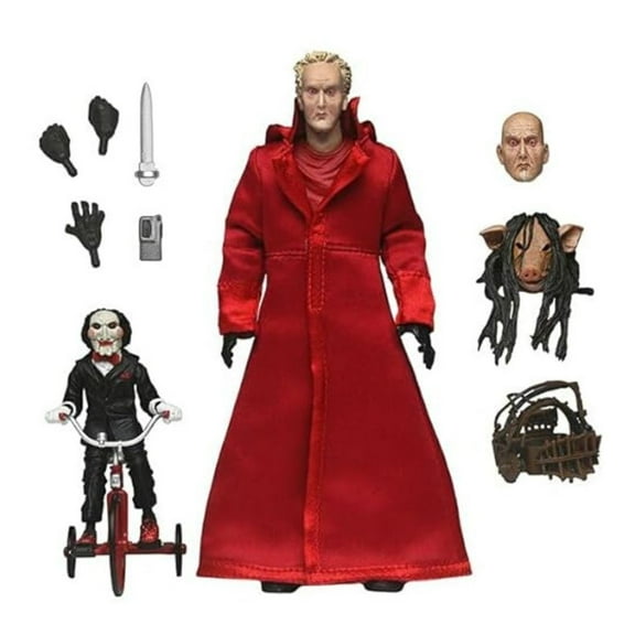 Saw (Franchise) - 7” Scale Action Figure - Ultimate Jigsaw Killer (Red Robe)