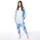 thumbnail image 1 of Pijamas de franela con diseño de unicornio Tianma y animales Siaman para hombre y mujer, de invierno, color coral y verde, con dinosaurios, 1 of 5