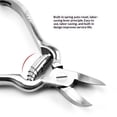 thumbnail image 3 of Nail Nipper Toe Toenail Clippers Ingrown and Thick Toenails Stainless Steel Nippers Lap Joint- Barrel Spring- for Professional Equipment, 3 of 5