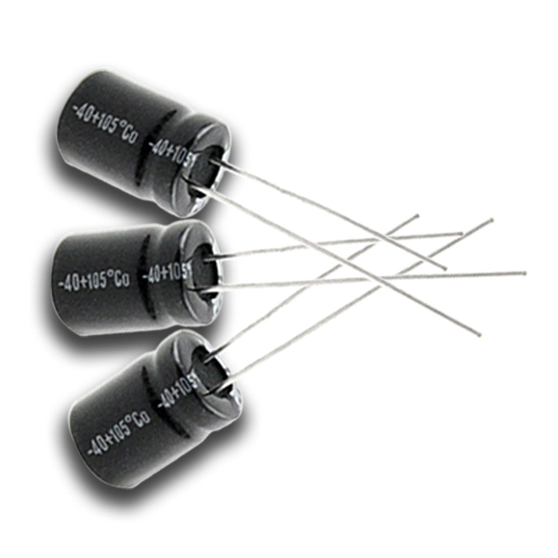 10V 1500uF Electrolytic Radial Capacitors 105°C ±20/% 8mm x 16mm