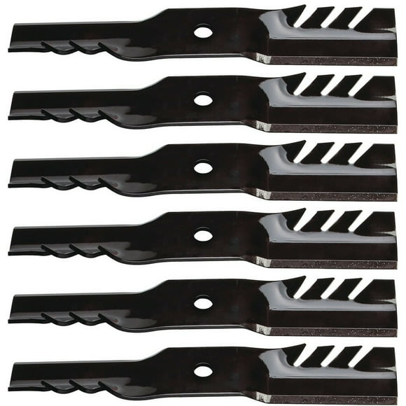 6PK Oregon 594-078 Gator Blades for 50" Exmark 115-5059-03, Toro 115-5062-03