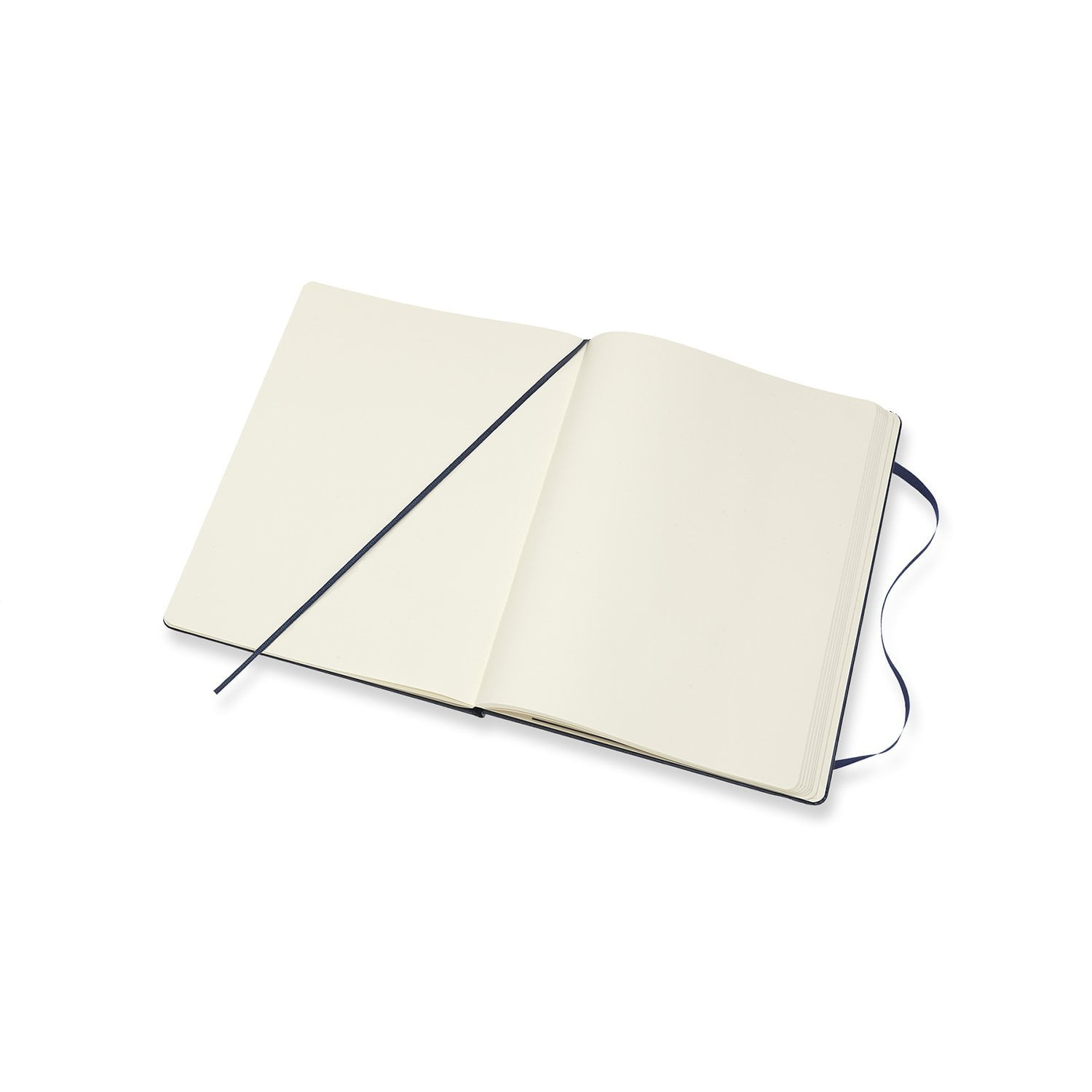 Moleskine Classic Notebook, Extra Large, Plain, Sapphire Blue, Hard Cover (7.5 X 10) (Other)