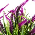 thumbnail image 2 of 8pcs Artificial Flowers for Outdoor Plants Faux Plastic Plant Fake Flower UV Resistant Plants(White Setaria), 2 of 5