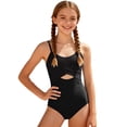 thumbnail image 4 of Girls Swim Suit Girls 1 Piece Swimsuit Quick Drying Toddler Bathing Suits Swimwear Summer 9-10Y, 4 of 4