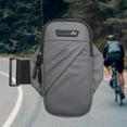 thumbnail image 6 of Kokiya Sport Armband Bag Gym Arm Band Pouch Universal Sports Arm Band Case Shoulder Bag Grey, 6 of 9