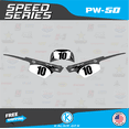 thumbnail image 3 of Kalair GFX Graphics Kit for Yamaha PW50 (All Years) Speed Series, 3 of 5