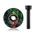 thumbnail image 1 of Headset Stem Cap Cover Various Designs 11/8" MTB Commuter Road Bike NEW, 1 of 9