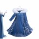thumbnail image 1 of Disfraz de Elsa para niña, vestido de princesa para fiesta, ropa de terciopelo para carnaval, Invierno Fivean unisex, 1 of 2