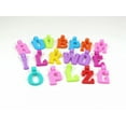 thumbnail image 6 of U8MO 200 Assorted Colorful Acrylic Alphabet Letter Charm Pendants 17mm, 6 of 8