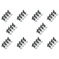 thumbnail image 1 of Soportes de Varilla de Cortina Individual de 40 Paquetes para Varillas de Cortina Aleación de Aluminio Soportes de Varilla de Cortina de Servicio Pesado (Negro), 1 of 5