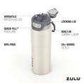 thumbnail image 3 of ZULU Powerfill 24oz Stainless Steel Water Bottle, 3 of 6