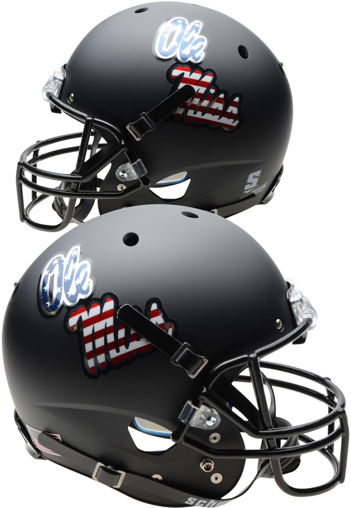 Ole Miss Rebels Schutt USA Theme Replica Football Helmet