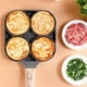 thumbnail image 4 of 4-Hole Frying Pan Thick Non-Stick Egg Pancake Steak Cooking Pan Hamburger Bread Breakfast Machine, 4 of 5