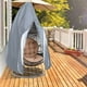 thumbnail image 3 of Funda colgante para silla de huevo, duradera, ligera, impermeable, con cremallera, se adapta a la mayoría de protectores de polvo para sillas de huevo de un solo columpio al aire libre Fokelyi 220940-1, 3 of 9