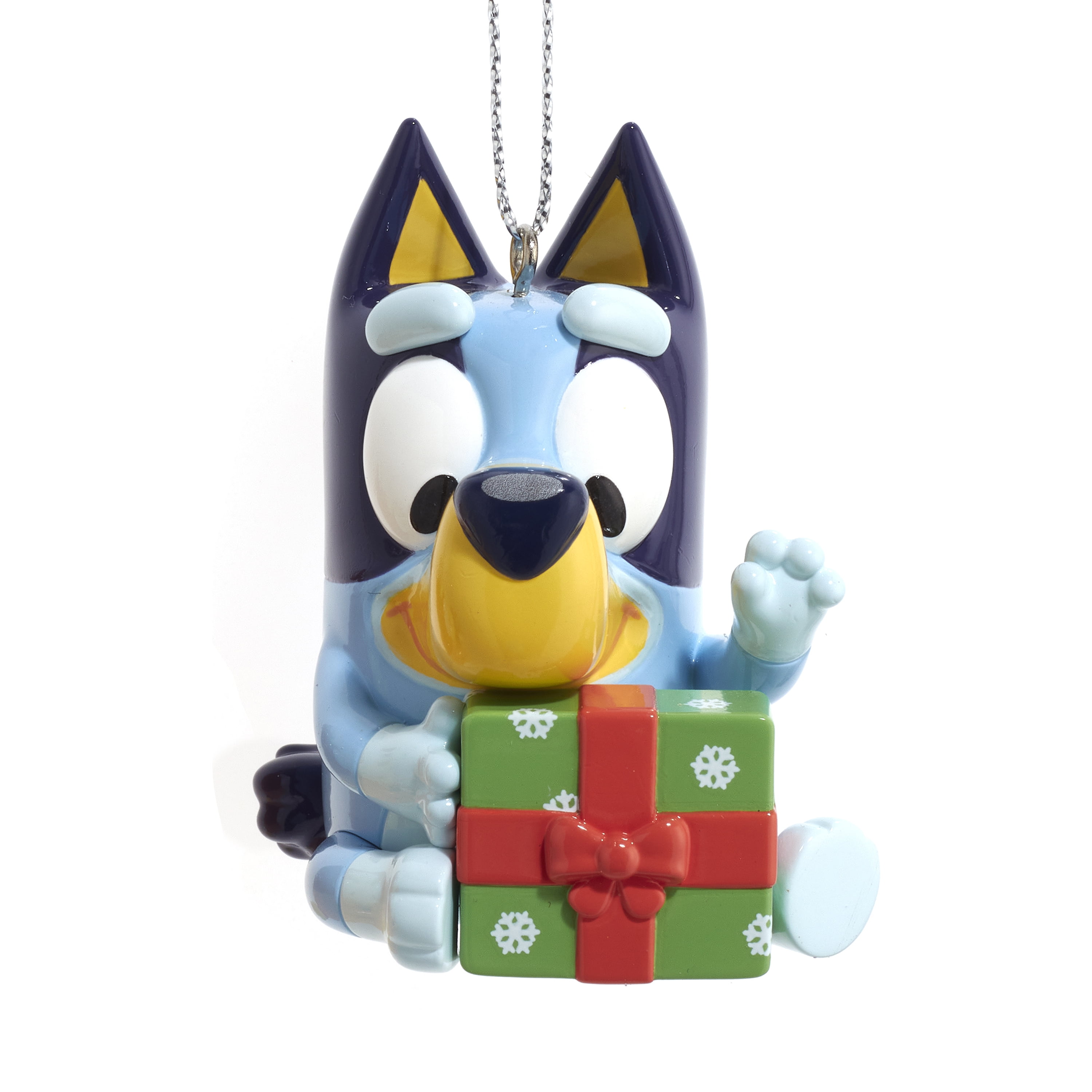 Kurt Adler Bluey with Gift Christmas Ornament