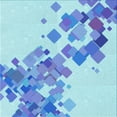 thumbnail image 1 of Ahgly Company Machine Washable Indoor Square Transitional Blue Area Rugs, 8' Square, 1 of 7