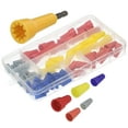 thumbnail image 1 of Unique Bargains Wire Twisting Spinner,Wire Twisting Tool with 1/4' Chuck,1pcs Wire Twisting Tool+70pcs Wire Caps Yellow, 1 of 6