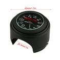 thumbnail image 7 of Clock Universal Motorcycle Handlebar Meter  Thermometer Waterproof Replacement For Motorcycles  22mm-25.4mm7/8 ''- 1'' Handlebars Silver Shell White  Dial, 7 of 7