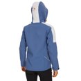thumbnail image 5 of Women's Fleece Lined Windbreak Softshell Jacket - White Blue, 5 of 7