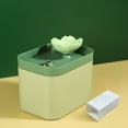 thumbnail image 1 of Fuente de Agua Automática para Gatos Yinane Bebedero para Gatos USB 1.5L Verde con Accesorio, 1 of 8