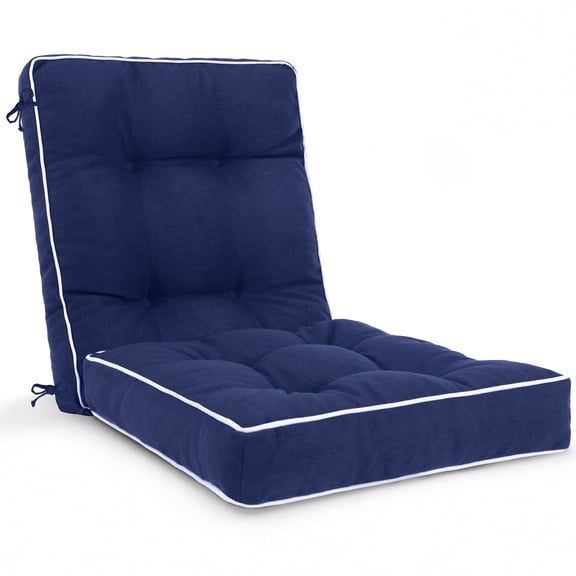 Favoyard Indoor/Outdoor Chair Cushion 21 x 17 Inch, 3-Year Fade-Resistant & Water-Resistant Outdoor Chair Cushions for Patio Furniture