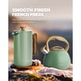 thumbnail image 2 of Cafetera francesa POLIVIAR 1L con mango de madera, 2 of 9