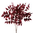 thumbnail image 2 of Riguas Artificial Fall Maple Leaves Realistic Non-fading Low Maintenance Autumn Decoration Simulation Leaves, 2 of 8