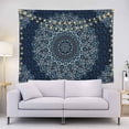 thumbnail image 5 of Tapiz de pared Mandala, tapiz colgante de pared Hippie, bohemio, 5 of 5