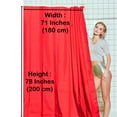 thumbnail image 4 of Tendance Mildew Resistant Extra Length PEVA Bathroom Shower Curtain Liner, 4 of 7