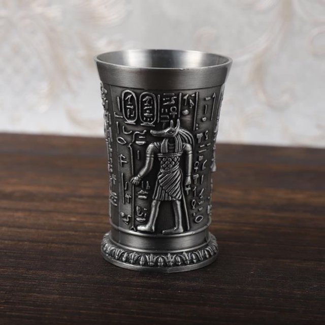 Copa de cóctel de metal 30 ml Copa de vino Party Bar Drinkware (Bronce verde C) Sywqhk Libre de BPA