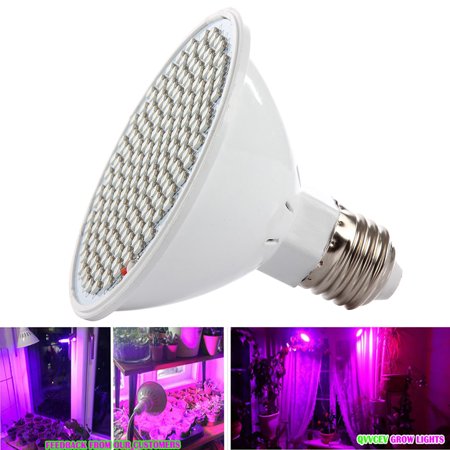 

WindC E27 200 LEDs Plant Growth Light Bulb Garden Greenhouse Red Blue Flowers Lamp