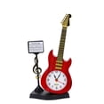 thumbnail image 1 of Reloj despertador con diseño creativo de notas musicales para guitarra y violín, 1 of 1