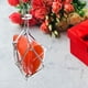 thumbnail image 2 of Natural Crystal Mesh Pocket Metal Necklace Woven Pendant Chain Mesh Pocket Pendant Rope, 2 of 4