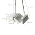 thumbnail image 3 of Byujiro Folding Broom and Dustpan Set Quick Cleaning for Floor, Hardwood, Tile, Kitchen, Garage, 3 of 9