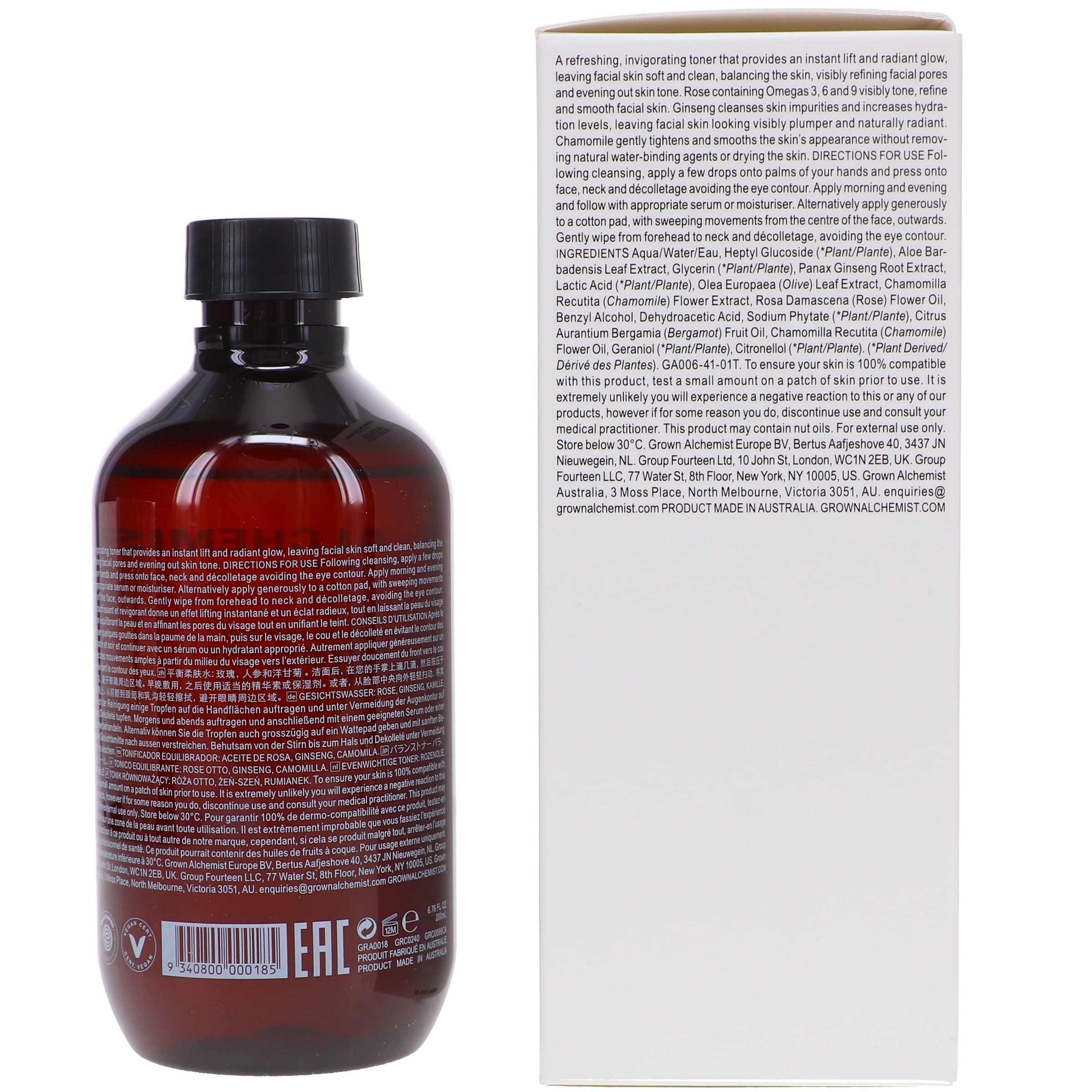 Grown Alchemist Balancing Toner 6.67 oz