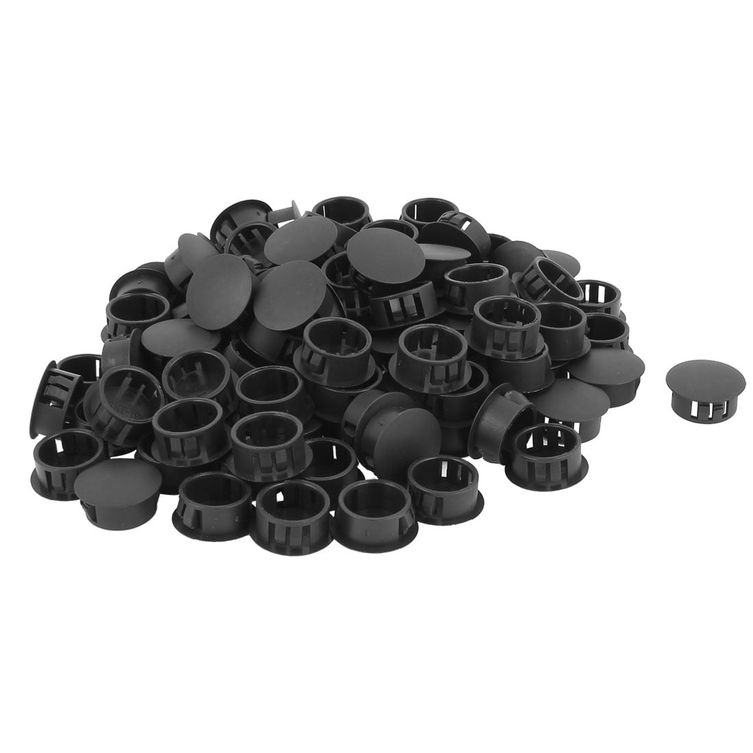 SKT19 Plastic 19mm Dia Snap in Type Locking Hole Plugs Button Cover