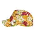 thumbnail image 5 of Disketp Bees Honeycomb Print Baseball Caps For Outdoor Sports Fashion Casual Outdoor Caps Men Women, 5 of 9