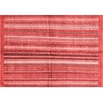 thumbnail image 1 of Ahgly Company Indoor Rectangle Abstract Red Modern Area Rugs, 8' x 12', 1 of 4