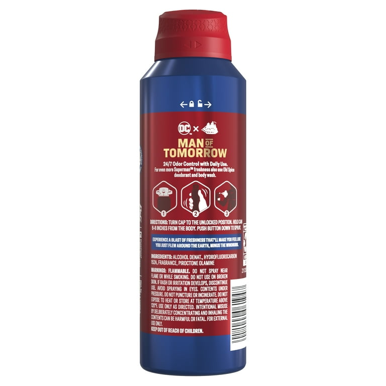Old Spice Body Spray for Men 24/7 Freshness Long Lasting Scent 5.1