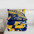 thumbnail image 4 of Erosebridal Football Bedding Set Women Men Full Size Los Angeles Comforter Set American Football Gifts for Football Fans Football City Comforter Rugby Sports Duvet Set Bedroom Decor, 4 of 7