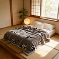 thumbnail image 1 of Thick Raschel Blanket Winter Warm Blanket Flannel Cover Blanket Bed Sheet Double-layer Antistatic Cloud Blanket, 1 of 6