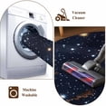 thumbnail image 6 of Starry Sky Area Rugs 5x7 ft Universe Galaxy Shinny Stars Blue Sky Retro Washable Rug Non Slip Indoor Carpet Absorbent Floor Mat for Living Room Bedroom Dining Room, 6 of 9