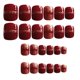 thumbnail image 3 of 24 Piezas De Puntas De Uñas Falsas De Cubierta 12 Tamaños Para Salones De Uñas Y Accesorios De Manicura DIY Yinane Consejos para uñas postizas, 3 of 5