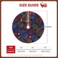 thumbnail image 4 of Bingfone Christmas Tree Skirt Mat Christmas Decoration Interior 36"-Colorful Shells, 4 of 8
