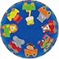thumbnail image 3 of Flagship Carpets FE417-27A Tapis Rond Choo Choo, 6 Pieds, 3 of 4