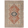 thumbnail image 2 of Contemporary Home Living 3' x 5' Geometric Diamond Area Throw Rug - Cream and Brown, 2 of 7