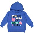 thumbnail image 2 of Inktastic Bows and Bling Its a Cheerleading Thing Toddler Hoodie, 2 of 4