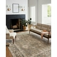 thumbnail image 4 of Chris Loves Julia x Loloi Rosemarie Sage/Blush 3'-2" x 3'-2" Round Area Rug, 4 of 12