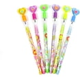 thumbnail image 3 of Tinymills Colorful Butterfly Stacking Pencils with Refillable Non-Sharpening Leads and Convenient Eraser Top, 24 Pack, 3 of 5